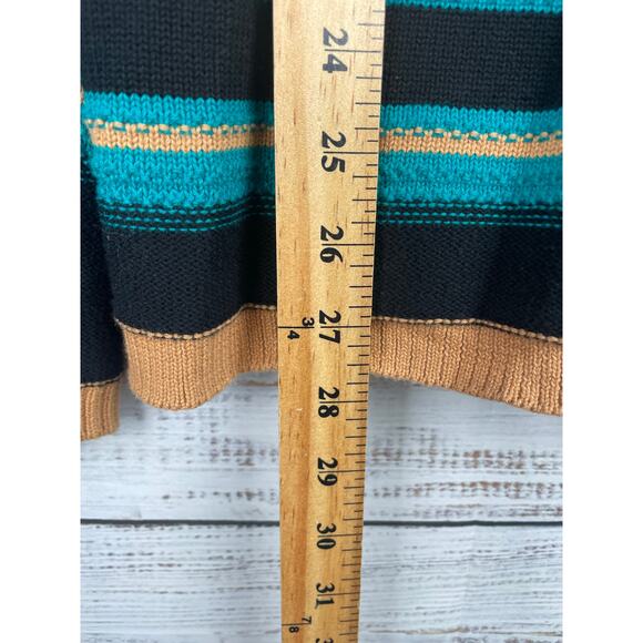 Cotton & Rye Western Popover Hooded Sweater Rodeo Southwestern Medium Cotton - Picture 6 of 8